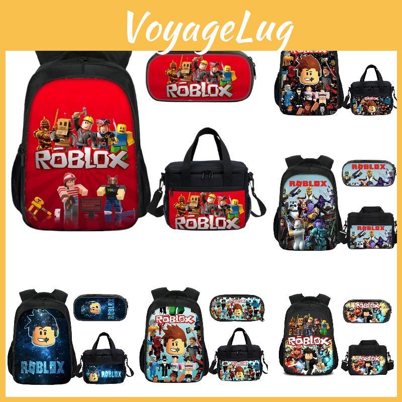Roblox Backpack Set 3 Pieces For Travel Sports And More