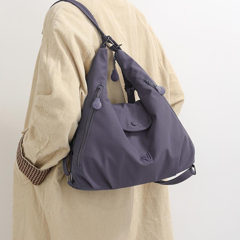 Modische Multifunktionale Umhängetasche Hohe Kapazität Nylon Hobo Tasche Wasserdicht Verstellbarer Gurt Crossbody Messenger Bag Einkaufen