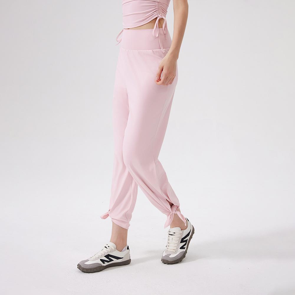 Sweatpants New High-waisted Belly Leggings Sports Loose Straight-leg Pants Women's Quick-drying Running Fitness Pants Yoga Pants