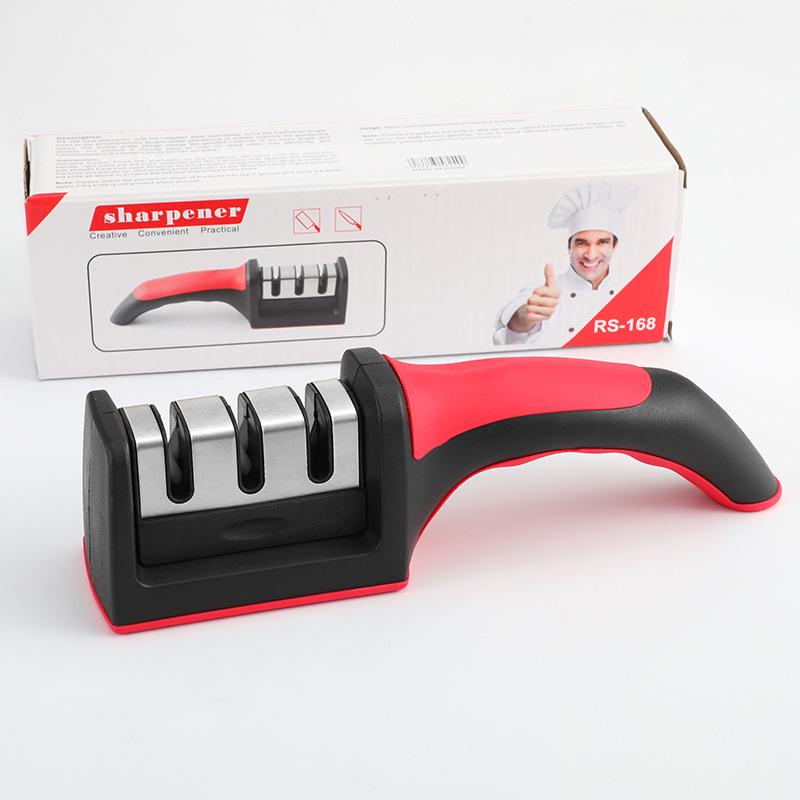 Four-Stage Multifunctional Kitchen Knife Sharpener