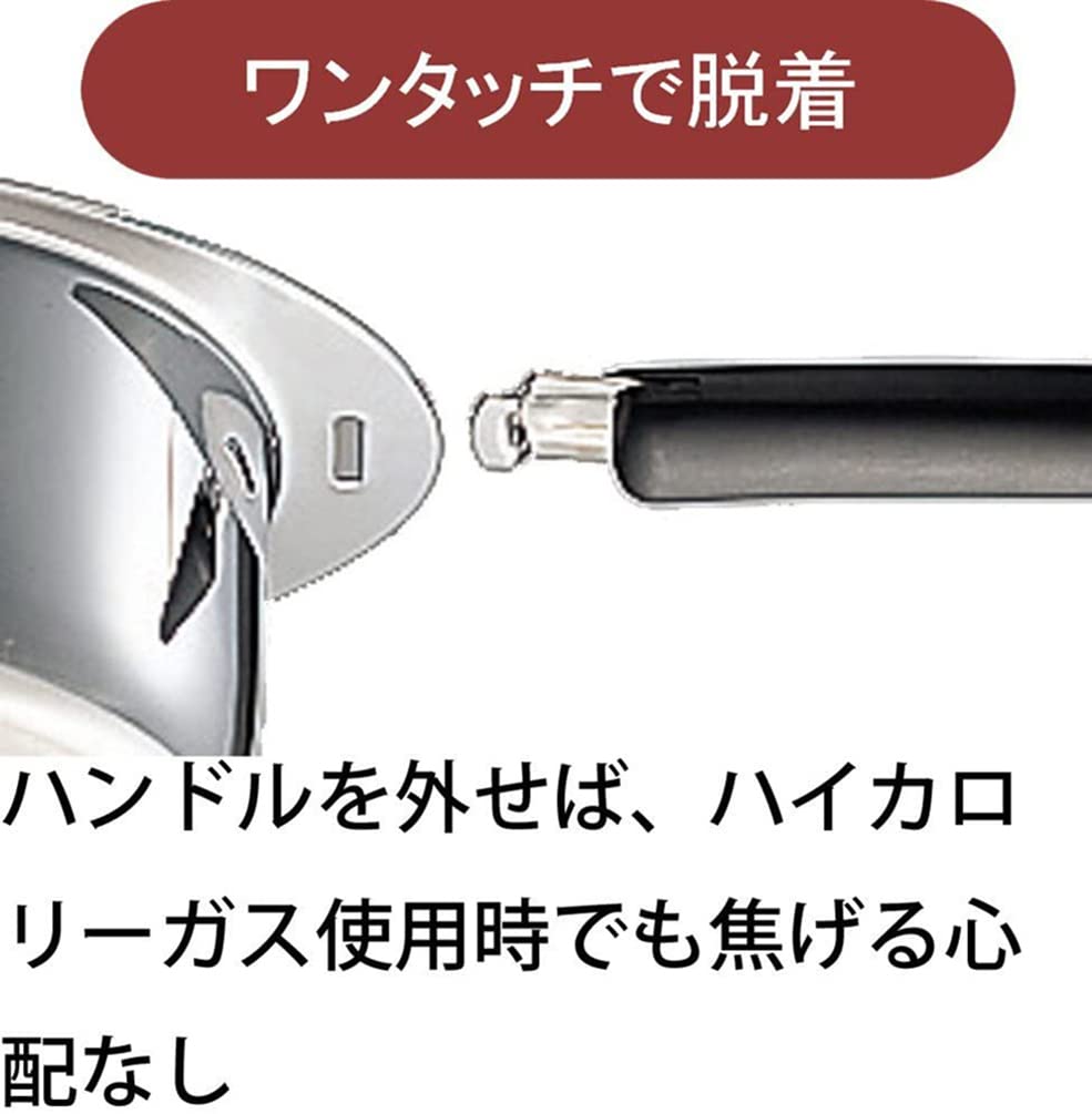 Miyazaki Seisakusho Jyutoku Nabe Sauce Pot, 20cm, Made In Japan, Induction Compatible, All Heat Sources, Waterless and Residual Heat Cooking, JN-20B