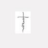 Wind Premium Dark Gothic Personality Pattern English Cross Tattoo Sticker