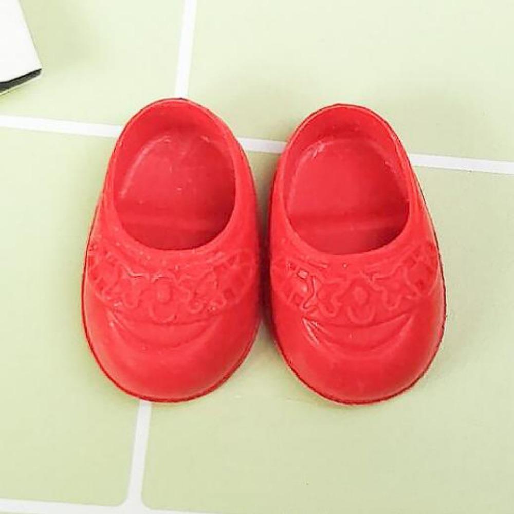 1 Pairs Fashion Doll Shoes Boots Cute Mini Shoes Dolls Stand Other Accessories for 17cm Dolls
