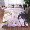 Cute SPY×FAMILY Cartoon Anime Duvet NEW Cover Funny Kawaii Bedding Sets Soft Quilt Cover And Pillowcases For Teens Best Gifts