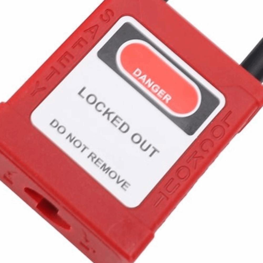 Insulated Circuit Breaker Lockout Device Anti Loss Electrical Lockout Tagout Kit  Valve Equipment