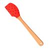 1pc Wooden Handle Cake Silicone Spatula Nonstick Cream Butter DIY Baking Scraper Kitchen Batter Mixer Chocolate Pastry Blenders