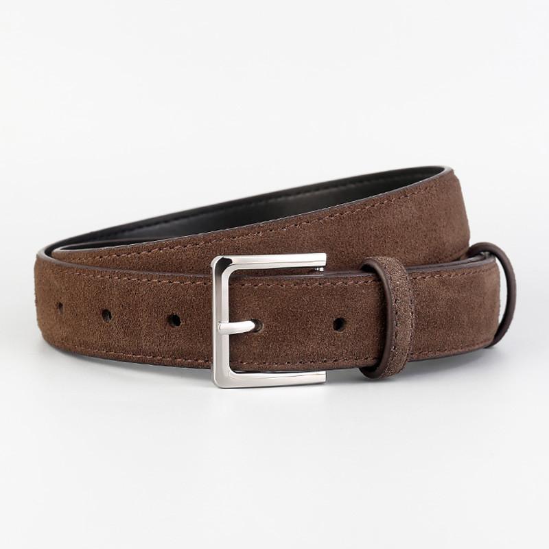 Ceinture Classique en Cuir pour Femme avec Boucle en Alliage pour un Usage Décontracté ou au Bureau