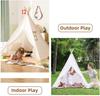 Portable Kid Tent 1.6M1.3M Children's Play House Wigwam Teepee Tipi Toddler Ball Pit Castle Play Room for Girls