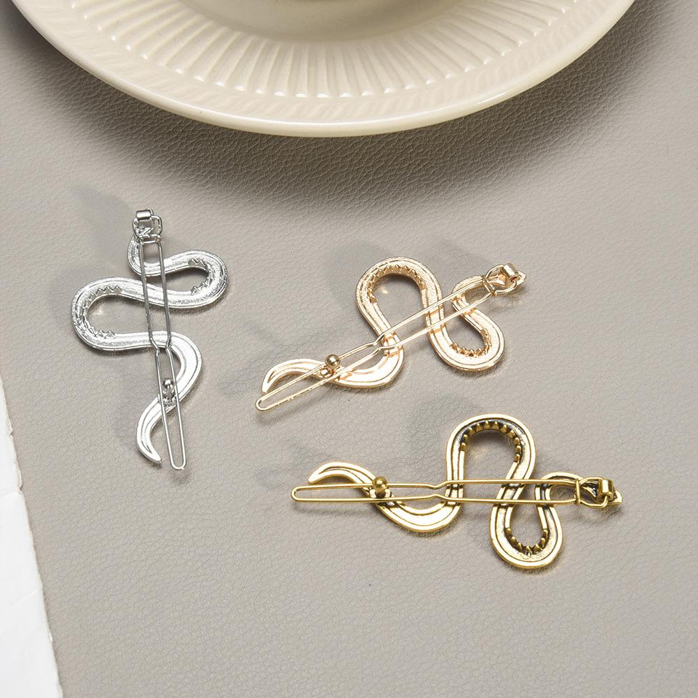 1PCS Grampo de cabelo de cobra estilo vintage