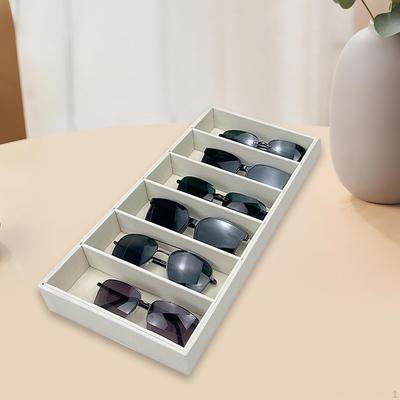 Sunglasses Organizer Tray Glasses Display Case Jewelry Organizers Eyeglasses Storage Box for
