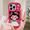 Handyhüllen für iPhone 11 13 XR 15 Pro Max 12 14 Pro Max Hülle iPhone 16 7 Plus 8 Plus XS Max 15 Plus Macaron Cartoon Süß Anti-Fall Wasserdicht