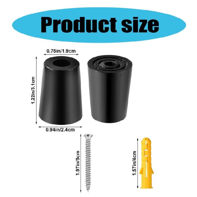 8pcs Vertical Ski Clothes Wall Support Space Saving Ski Equipment Rack Snowboard Holder for Home And Retail Use