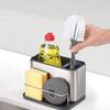 Sink Organizer - Joseph Joseph - Surface - Stainless Steel - Black - Anthracite Grey
