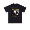 New Order Band  Short Sleeve TShirt for Men and Women Same Style  Summer Print  Loose Round Neck  100 Cotton
