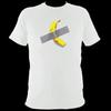 Duct Tape Banana T Shirt Retro White GT123