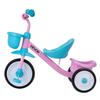 Toddler Tricycle for 2-5 Year Old, Kids Trike with Adjustable Seat, Storage Basket, Carbon Steel Frame, Handlebar Grips for Outdoor Play, Tricycle for