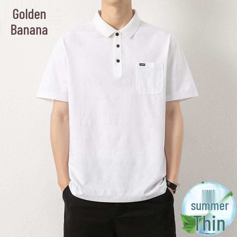 

Men s Summer Thin Cotton Blend Pocket Polo T-Shirt XL