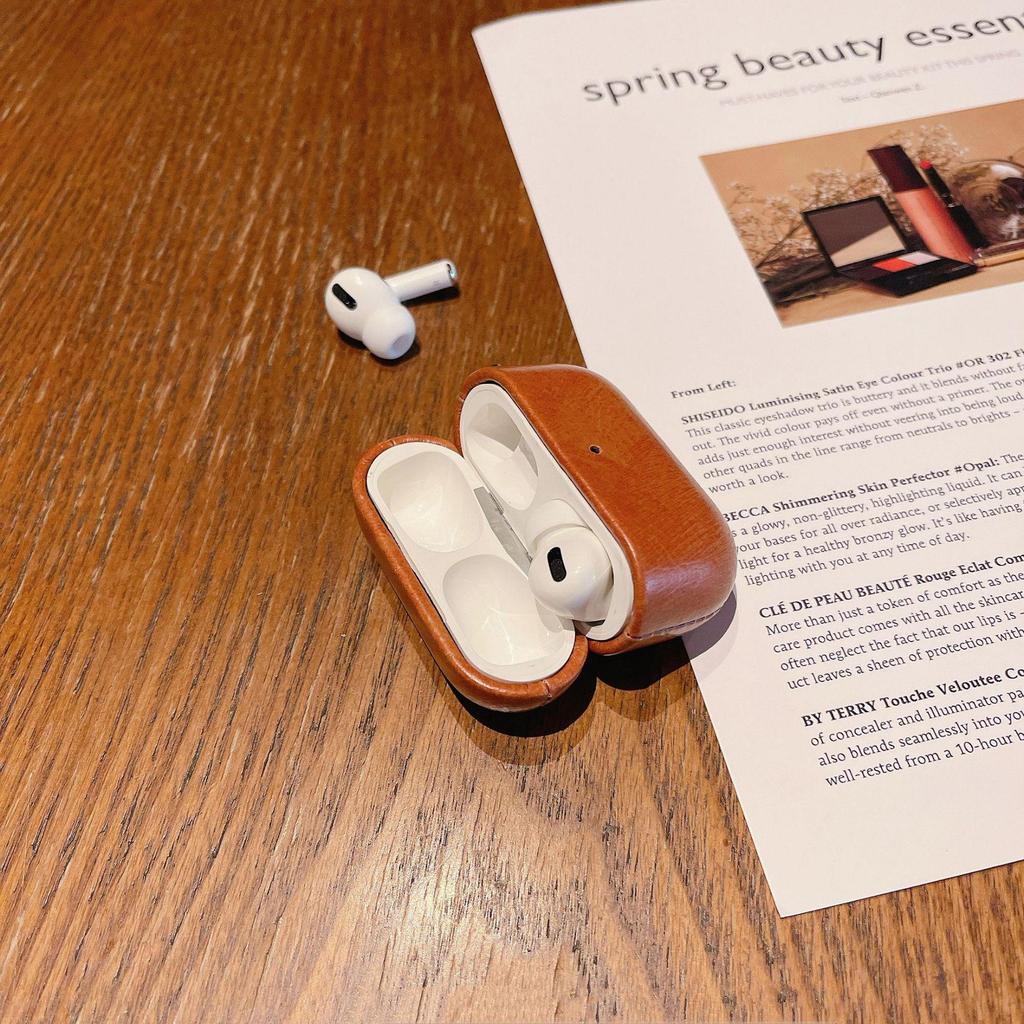 Leather-Style Waterproof Protective Case for AirPods Pro 2