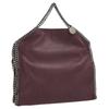 Stella Mccartney Chain Trim Polyester Tote Bag Women Bags Purple 234387W91325162