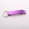 5Pcs Alloy Bottle Opener with Keychain Ring Compact Lightweight Versatile Portable Bottle Opener Keyring Accessory