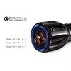 QC 3.0 Dual-USB 6A Schnelles Autoladegerät / Schnelles Laden für Mobiltelefone und Tablets
