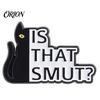 Long-lasting Brooch Black Cat Themed Brooch, Anti-Rust Lightweight Lapel Pin, Cartoon Jewelry Accessories for Clothing Bag Decoration Party