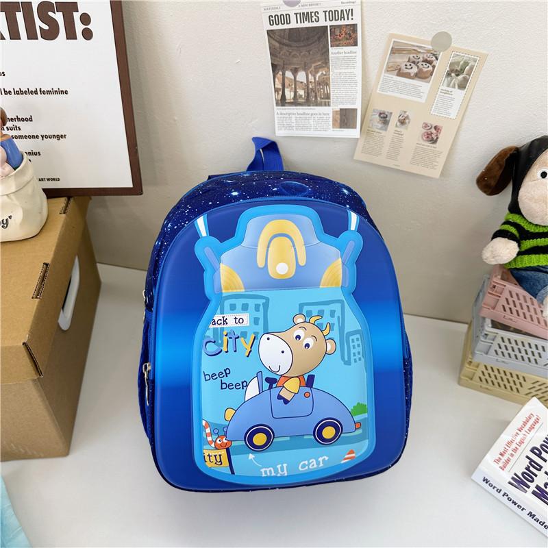 Fashionable Large Capacity Nylon Kids Backpack Cartoon Design Cute Stylish School Bag