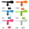 Creative USB Fan Flexible 2in1 Mini Portable Mobile Phone Fan Cooler For Android For IPhone For Samsung For Huawei For iPad