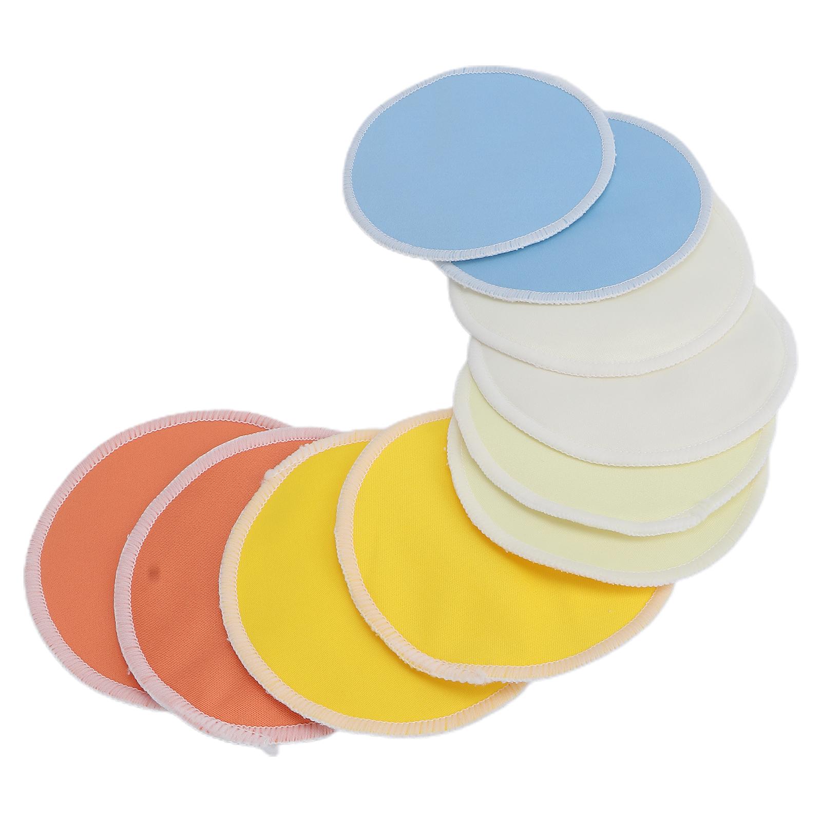 

10 шт. Моющиеся прокладки для грудного вскармливания, многоразовые прокладки для кормления грудью для беременных