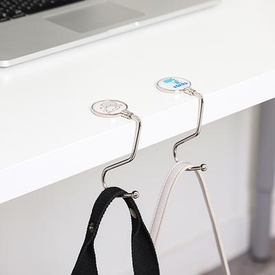 1 Stück Tragbarer Faltbarer Taschenhaken Aufhänger Geldbörsen Handtaschenhalter Faltbarer Tischhaken