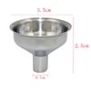Small Mouth Funnels Bar Wine Flask Funnel Mini Stainless Steel For Filling Hip Flask Narrow-Mouth Bottles Kitchen Durable Funnel