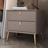 Bedside Cabinet Solid Wood Simple Modern Small Light Luxury Storage  Bedroom Bedside Narrow