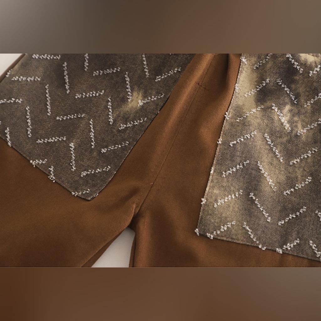 Kids Casual Long-Sleeve Set, Comfortable Daily Wear Outfits