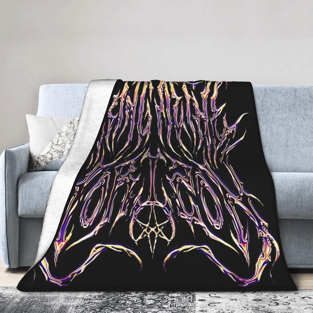 BMTH Bring Me The Horizon Blankets Quality Warm Soft British Rock Band Throw Blanket Spring Decorative Bedroom Print Bedspread