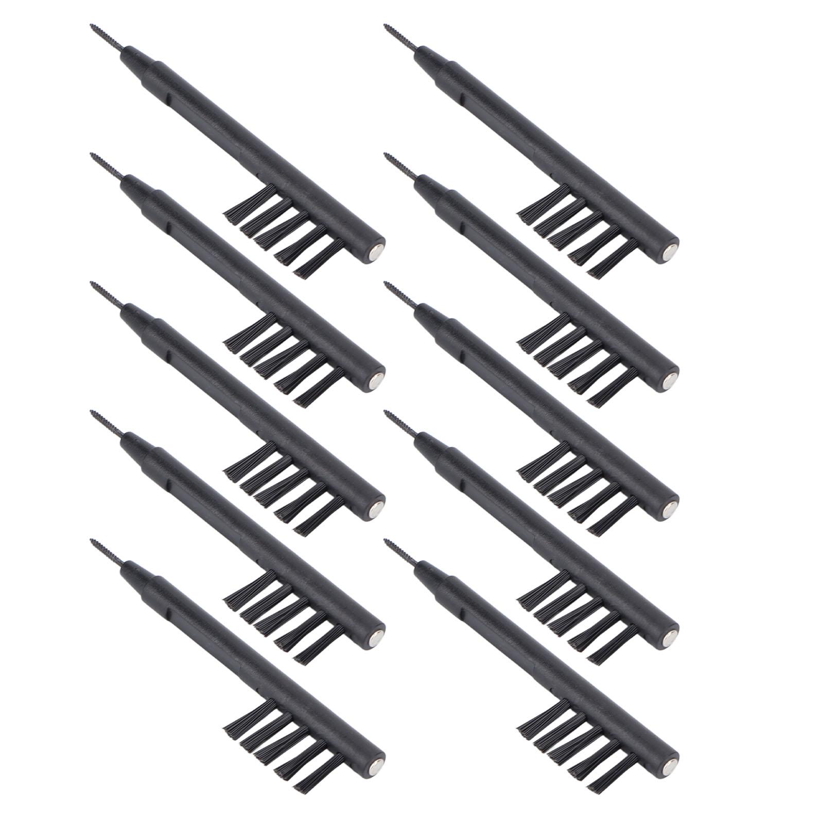 

10PcsSet Hearing Aid Amplifier Cleaning Brushes with Magnet Earplug Wax Loop Debris Cleaner for