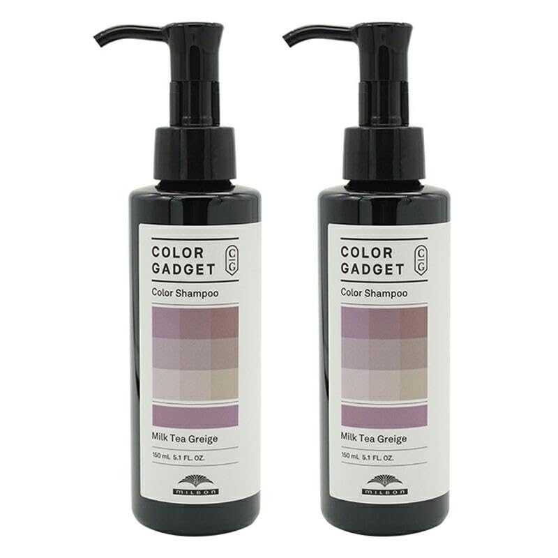 

[Set of 2] Color Gadget Color Shampoo Milk Tea Greige 150ml