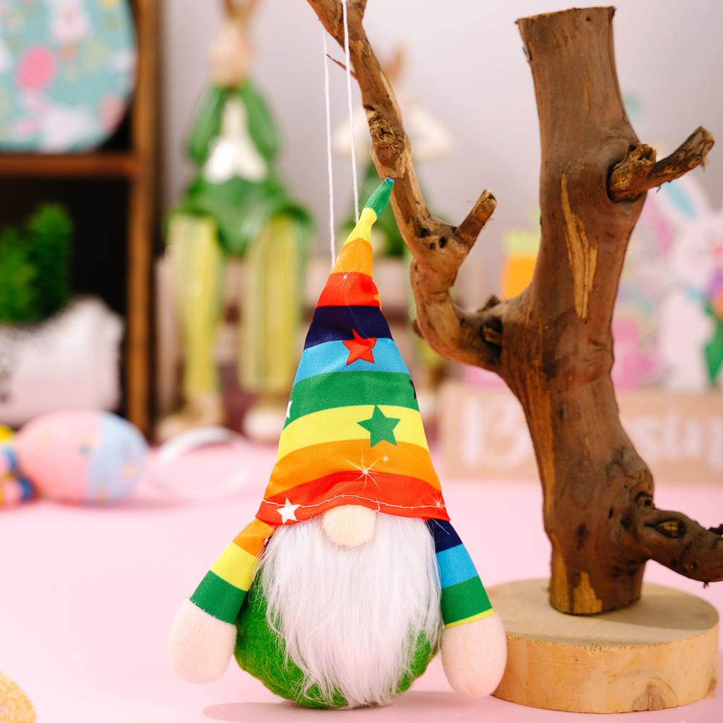 Colorful Faceless Dwarf Doll Decorations, Home Décor, Personalized Holiday Gifts.