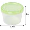 SankoPlastic Every Pack Food Storage Containers, Round, No. 2, Shallow, Set of 3, Colorful
