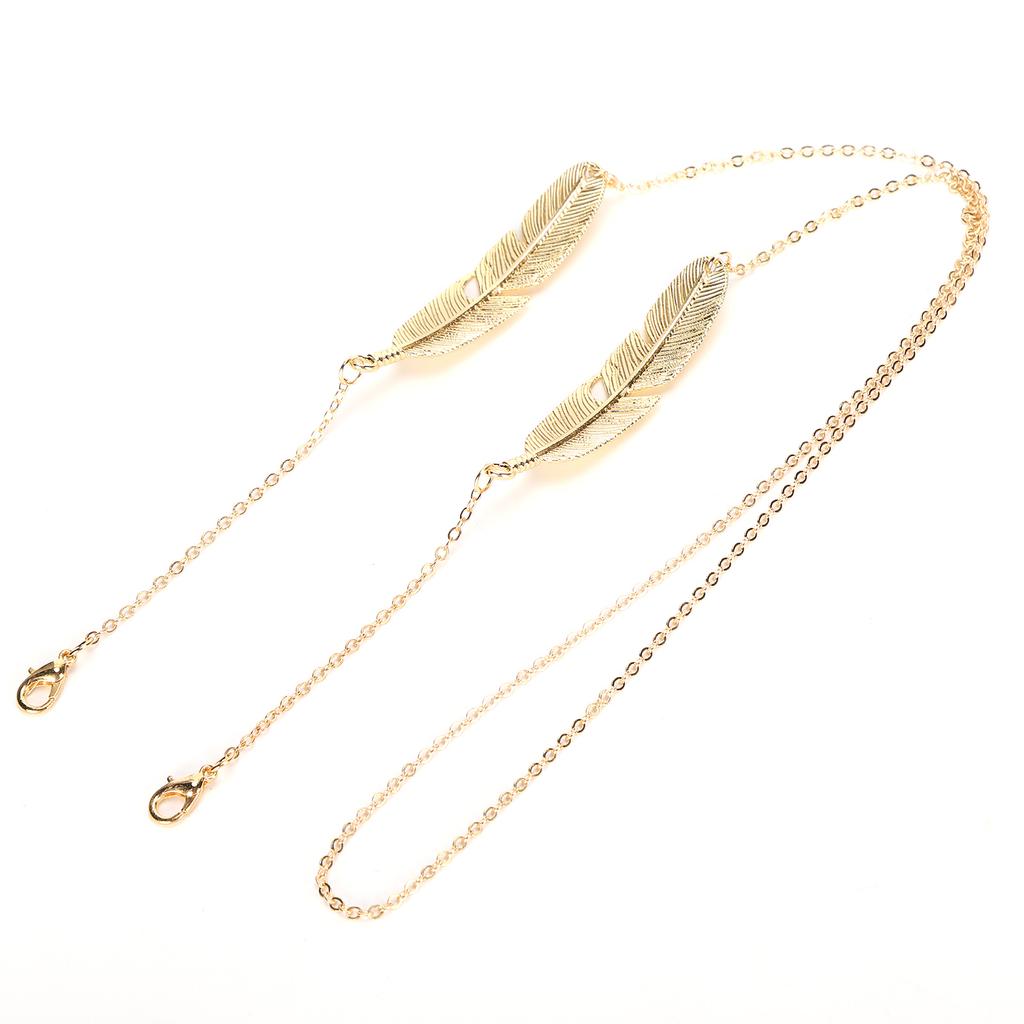 Federanhänger Brillenkette Legierung Tragbar Stilvoll Gesichtsschutz Lanyard Band Schmuck