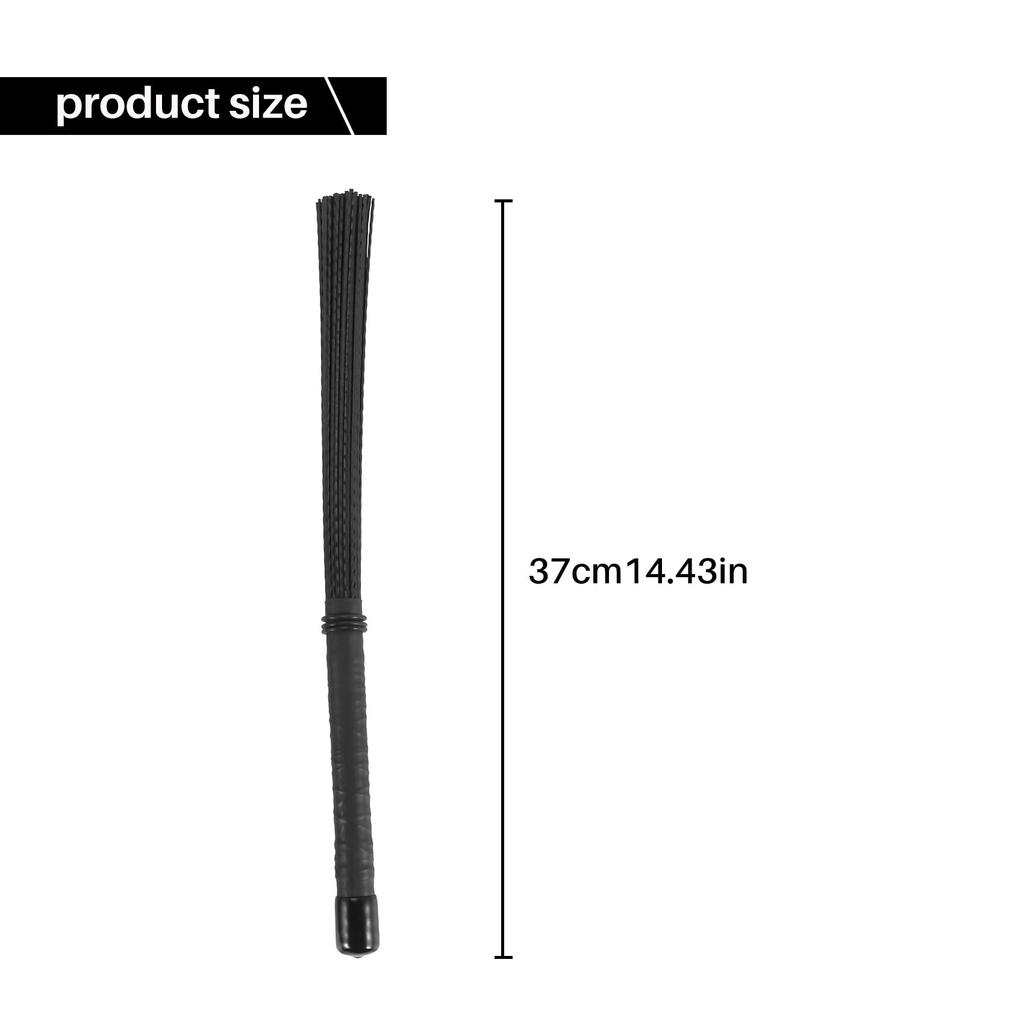 Oidnvay Drum Brush Nylon Stick Percussion Inset 2 Cajon Brush for Jazz Stick Drum