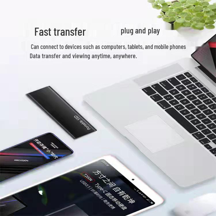 SSD Portátil de Alta Velocidade: Opções de 8T, 4T, 2TB