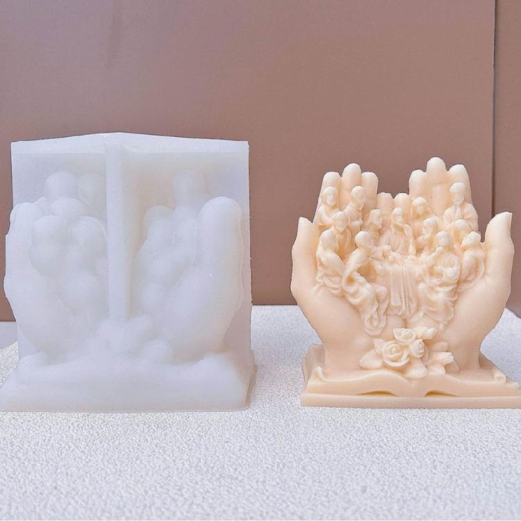 Religious Statue Candle Mold for Making Candle Home Decor DIY Art Craft