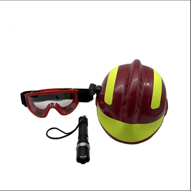 DAXTE Firefighter Rescue Helmet with Flashlight