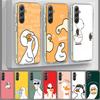 Cute Cartoon Duck Phone Case for Samsung A17 A37 A57 A07 A16 A26 A36 A56 A06 A02S A12 A22 A32 A52S A04S A14 A24 A34 A54 A03 A13