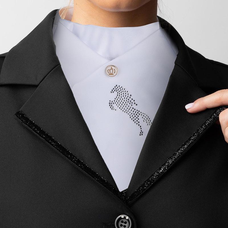 Dressage Collar Flower Equestrian Decoration for Riding Knight Clothing
