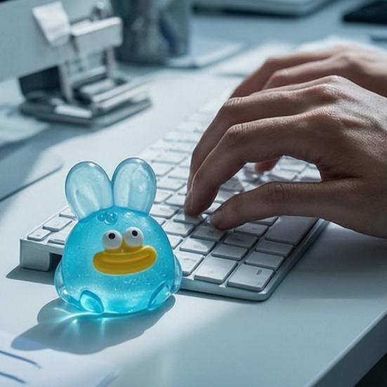 Kawaii Squeeze Toy, Soft TPR Stress Ball for Anxiety, Slow Rising Decompression Fidget, Cute Gift for Kids