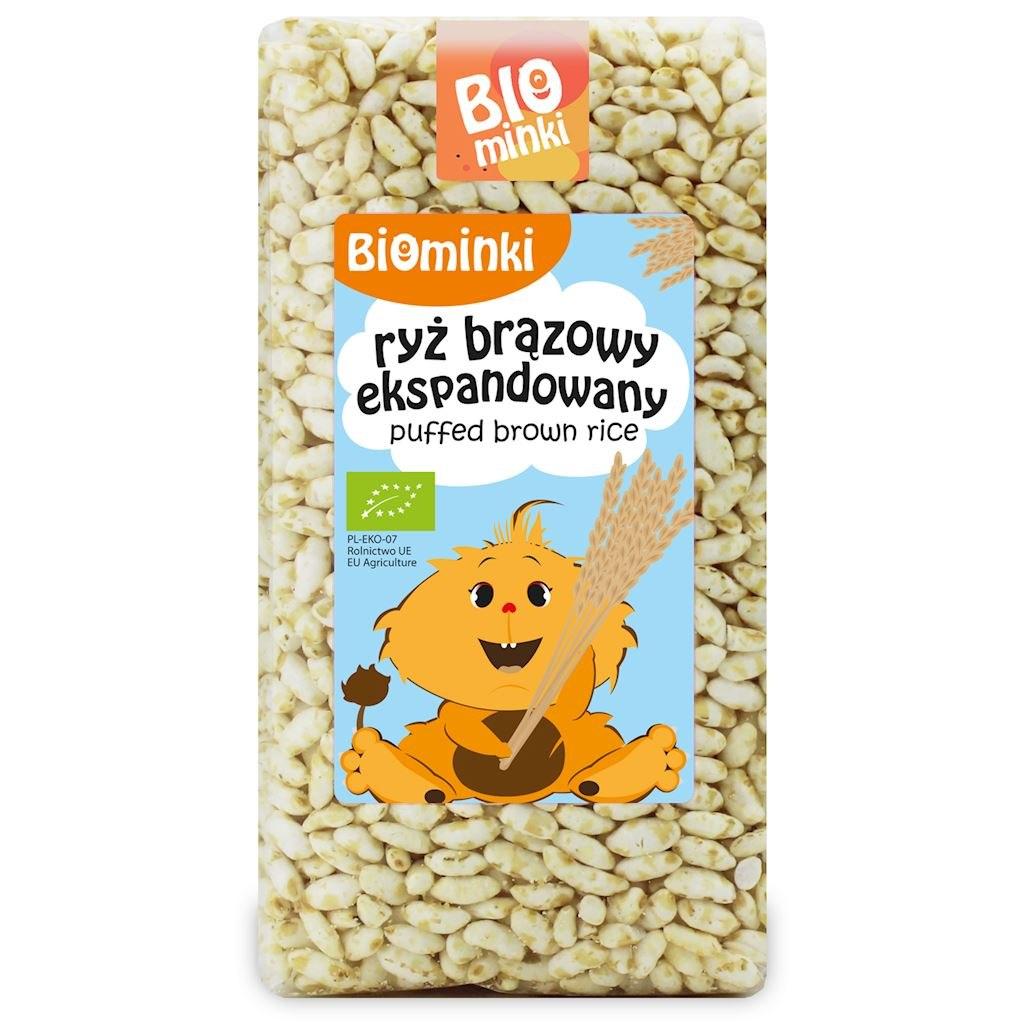 Bio aufgepuffter brauner Reis Biominki 0,075 kg