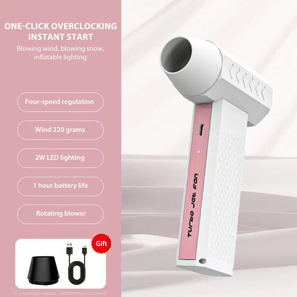 

Мощный турбовоздуходув 400000 об/мин Портативный пылесос со сжатым воздухом Сильный напор Турбореактивный вентилятор Перезаряжаемый воздуходув для пыли