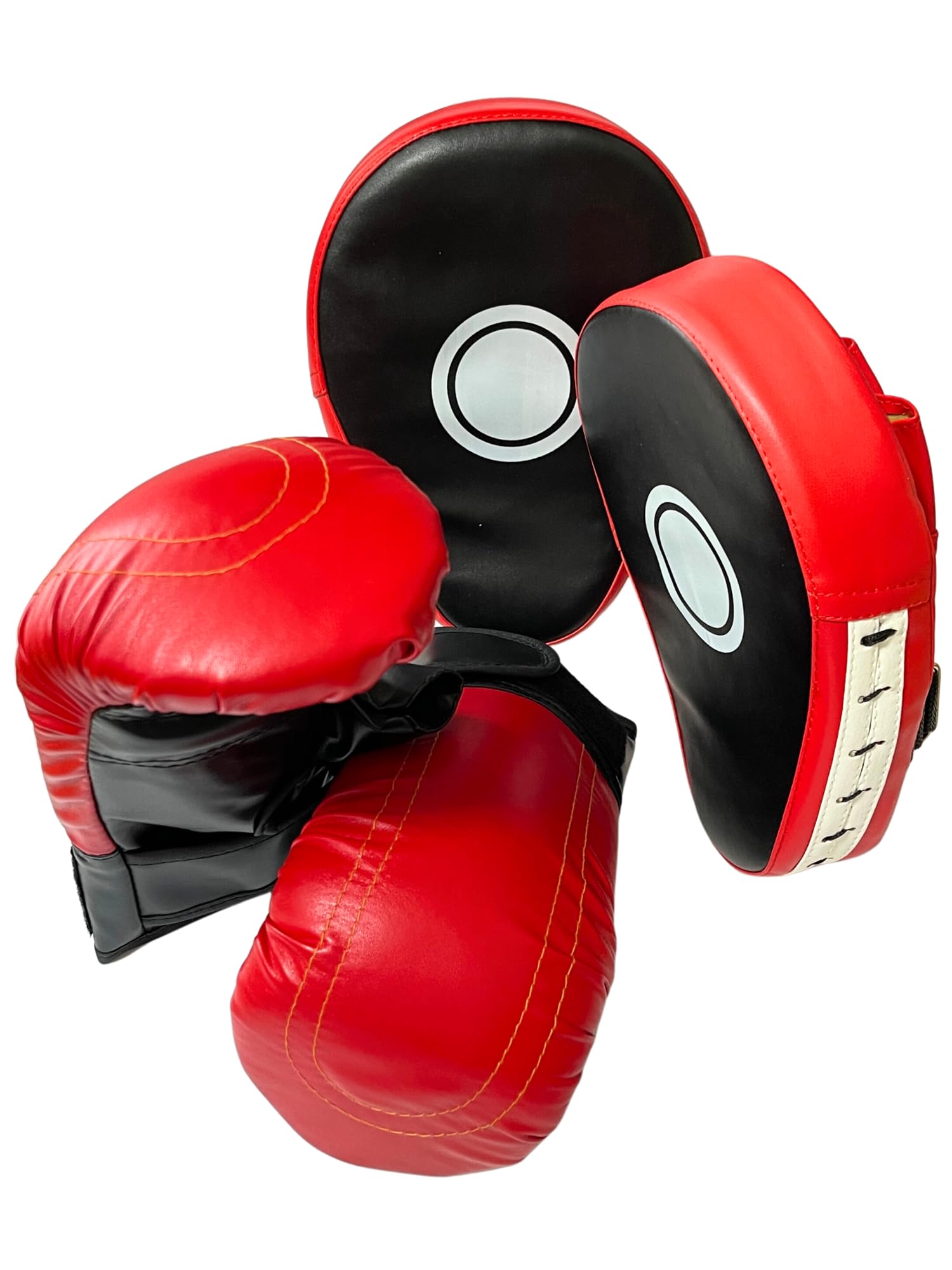 

Punching mitts boxing gloves karate boxing gloves mitts pair set mitts (gloves + set)