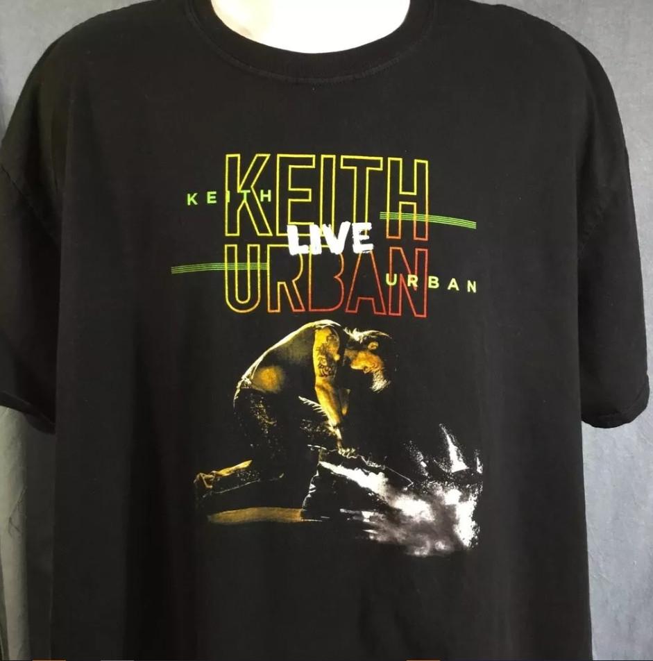 Keith Urban Live Country Music Gift For Fans T-shirt size S-5XL M